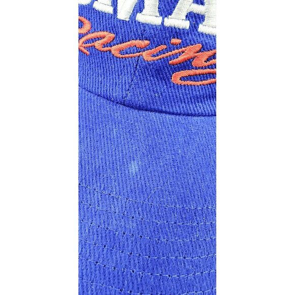 Vtg Team GMAC Racing Chase Authentics NASCAR Strap Hat Blue - Picture 4 of 10